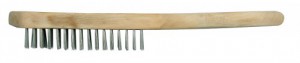 Stahldrahtb�rste Hand Stahl Drahtb�rste 6 Reihig