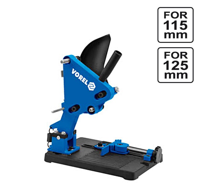 Support Universel Pour Meuleuse D'Angle 100-125mm - Fixation Sécurisée Pour Coupes Droites Et Angulaires